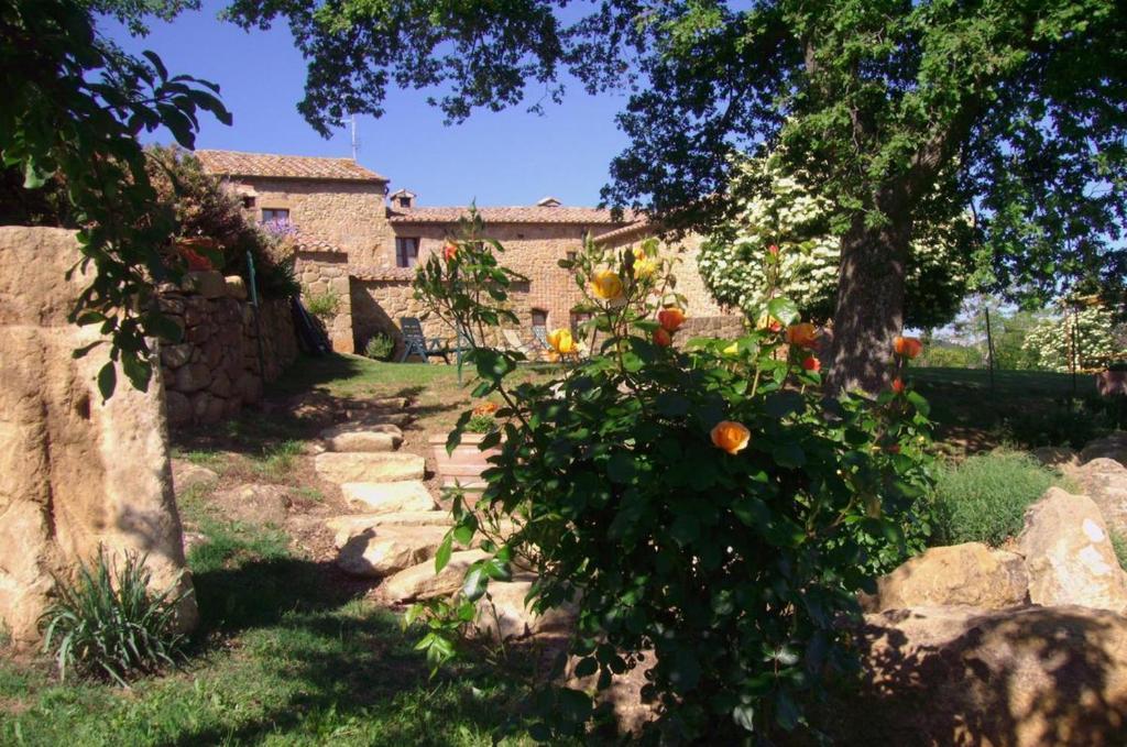 Villa Fonte All'Oppio Con Area Piscina Recintata Pienza Luaran gambar